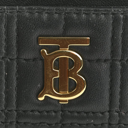 Burberry Lambskin Quilted Small Lola Card Holder Black 11 of 12