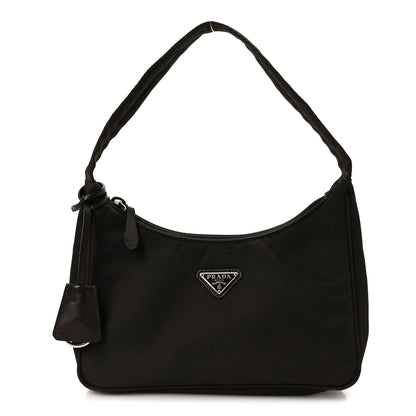 Prada Tessuto Nylon Mini Re-Edition 2000 Bag Caffe 1 of 12