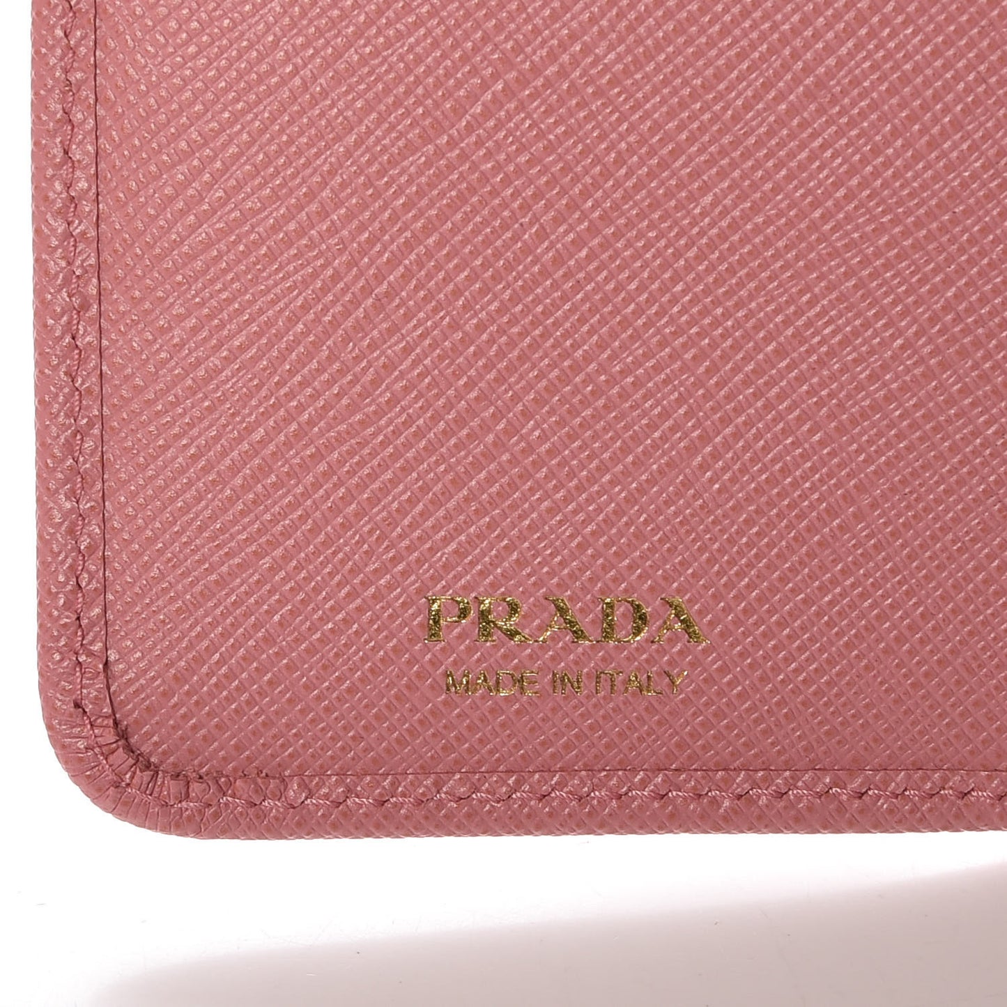 Saffiano Metal Compact Wallet Petalo