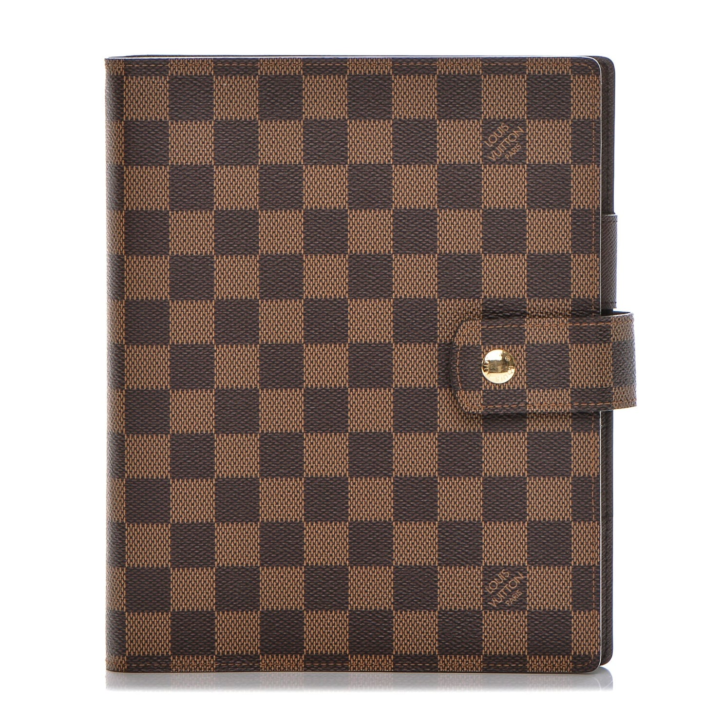 Damier Ebene Large Ring Agenda Cover