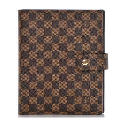 Louis Vuitton Damier Ebene Large Ring Agenda Cover 1 of 6