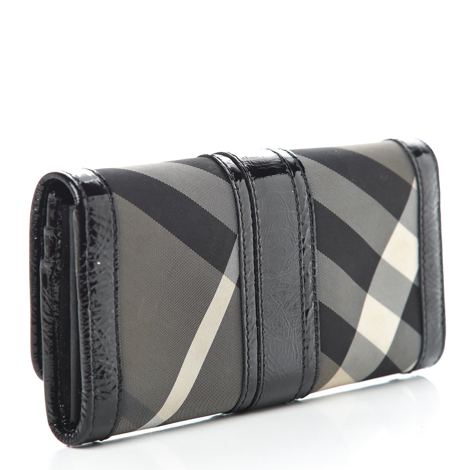 Burberry Beat Check Penrose Continental Wallet Black 3 of 8