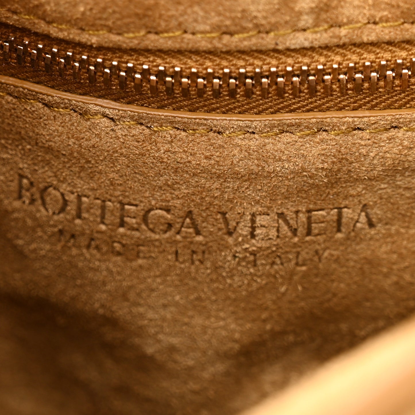 Suede Maxi Intrecciato Padded Chain Cassette Crossbody Bag Taupe