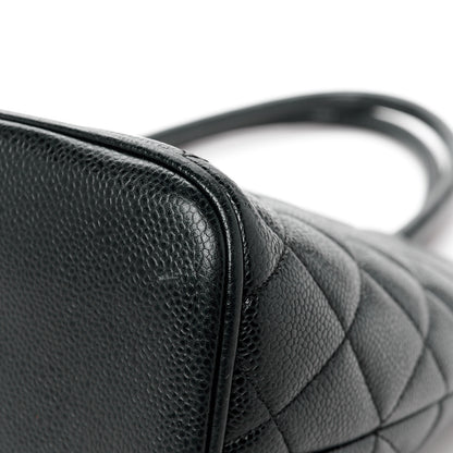 Chanel Caviar Quilted Medallion Tote Black 11 of 11