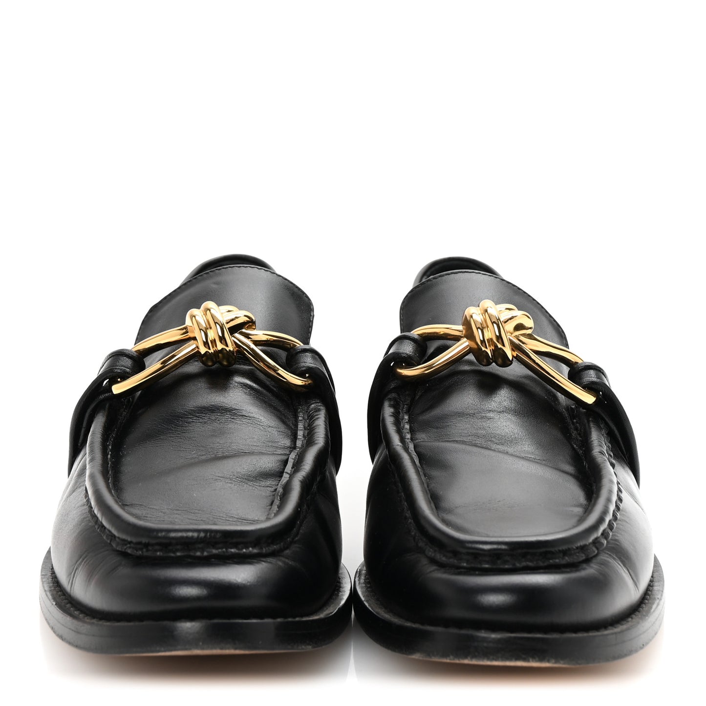 Calfskin Monsieur Loafers 40.5 Black