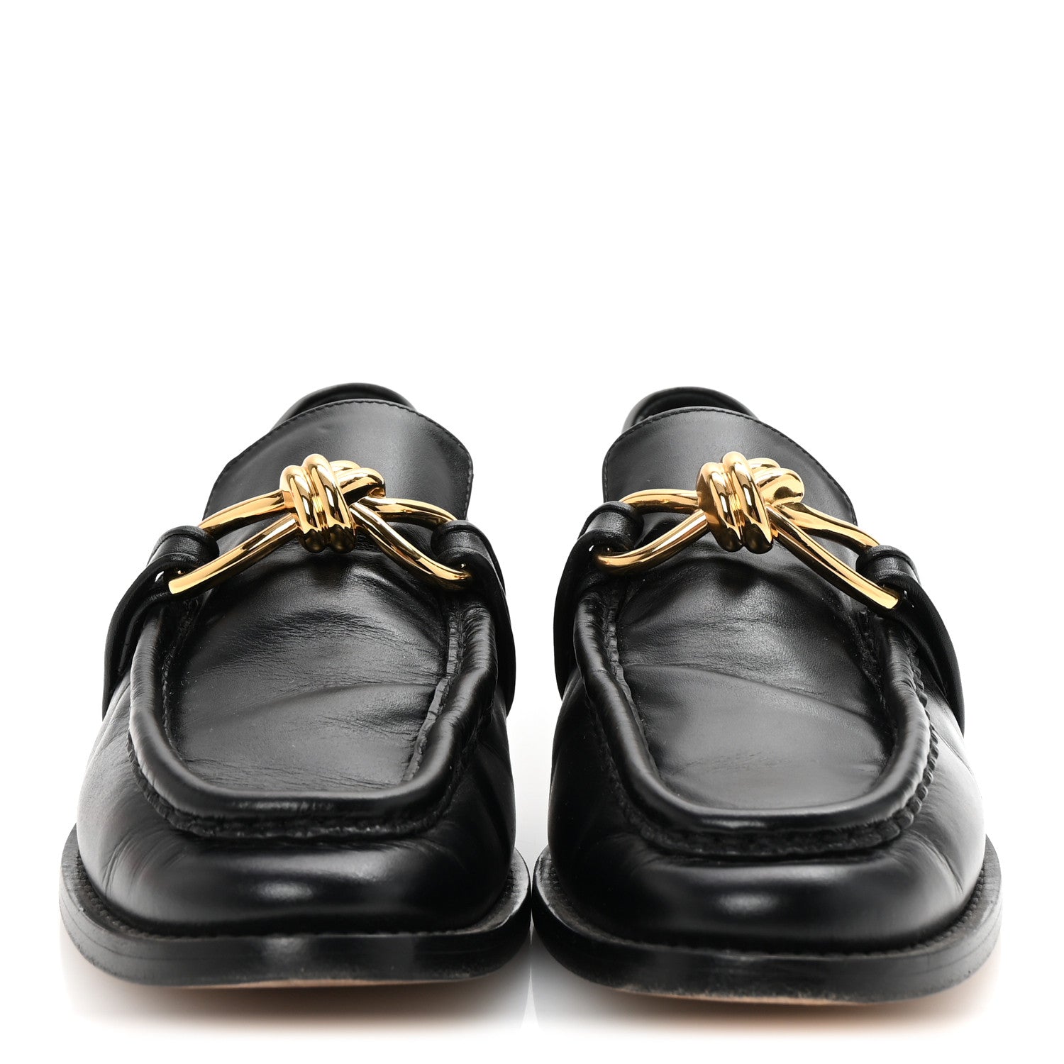Bottega Veneta Calfskin Monsieur Loafers 40.5 Black 3 of 8