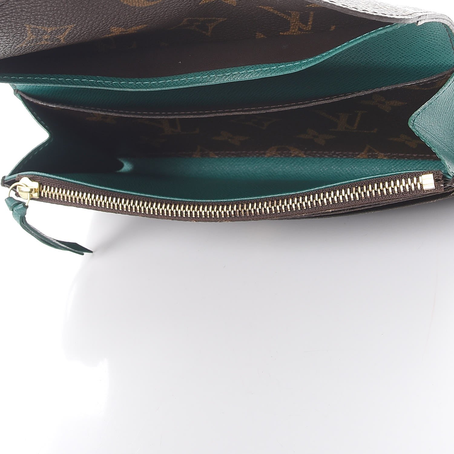 Louis Vuitton Monogram Emilie Wallet Vert 5 of 10
