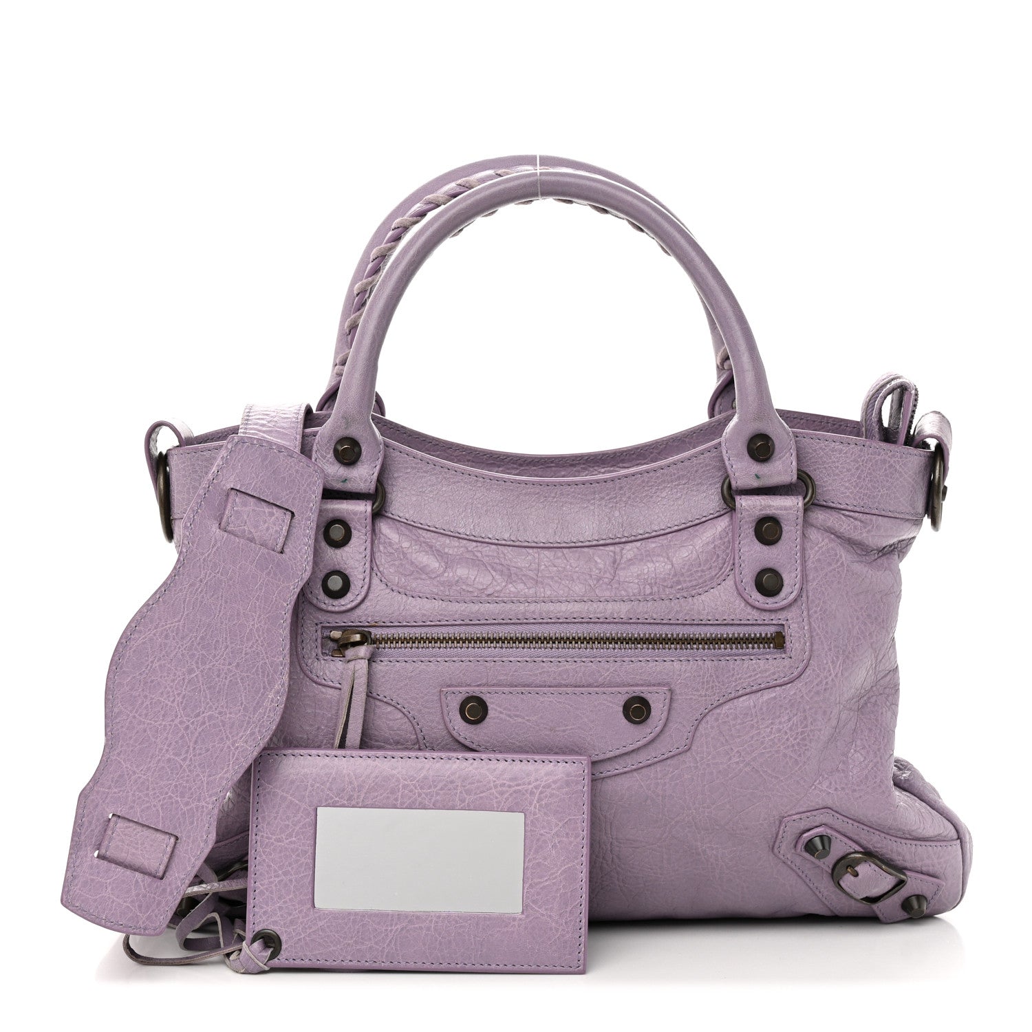 Balenciaga Agneau Classic Hardware Velo Glycine 1 of 10