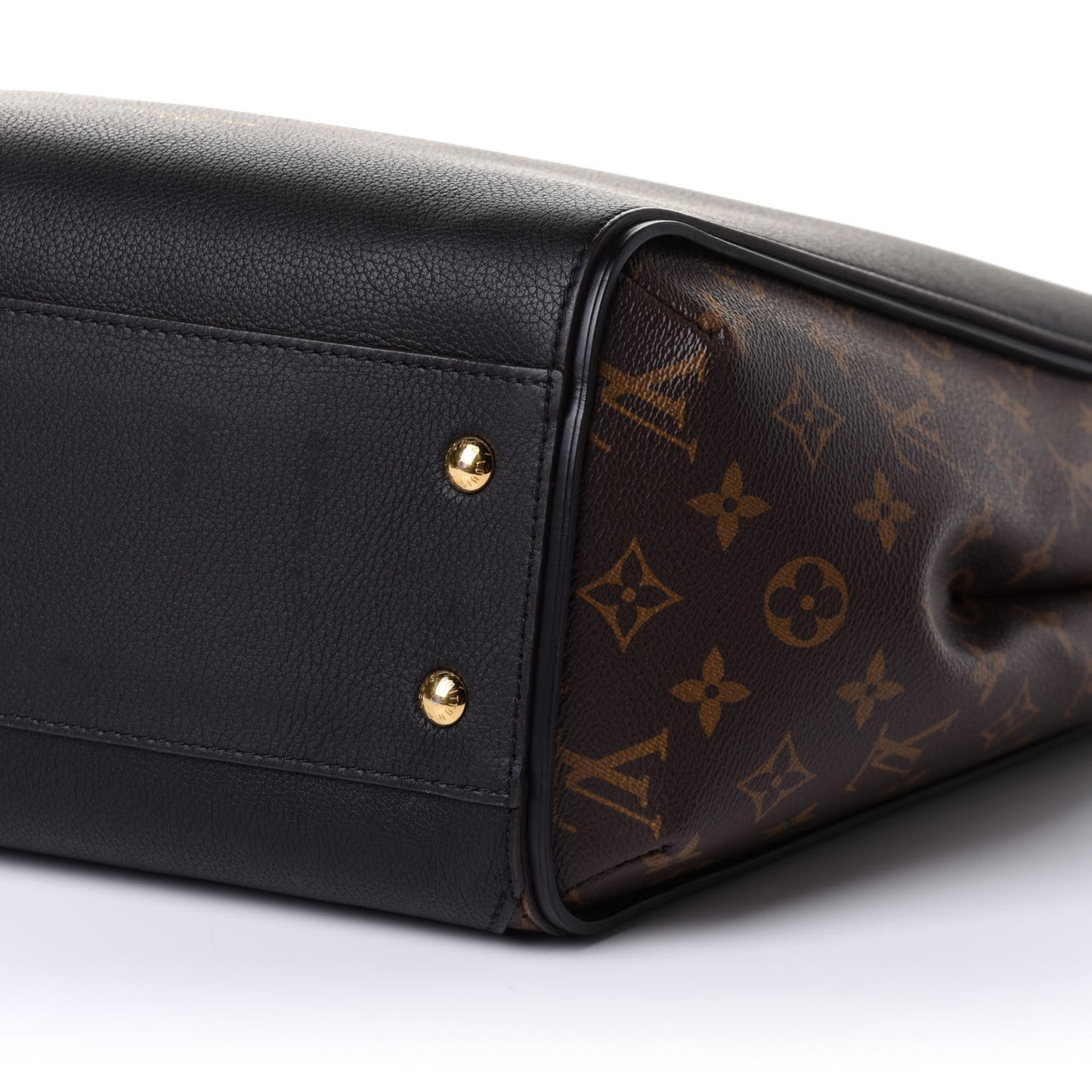 Calfskin Monogram Kimono Tote Black