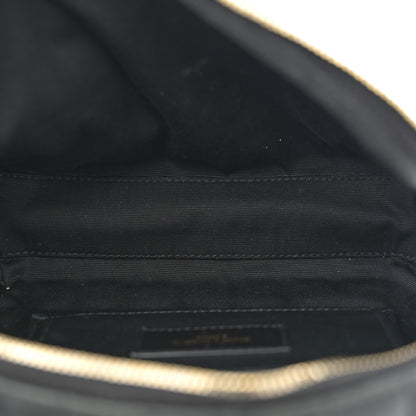 Saint Laurent Lambskin Carre Quilted Cassandre Mini Camera Bag Black 5 of 14