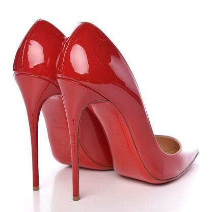 Christian Louboutin Patent So Kate 120 Pumps 40 Oeillet 4 of 15