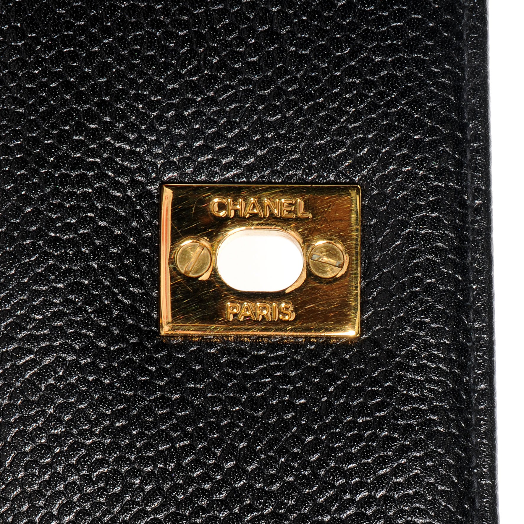 Chanel Caviar Flap Shoulder Bag Black 9 of 9