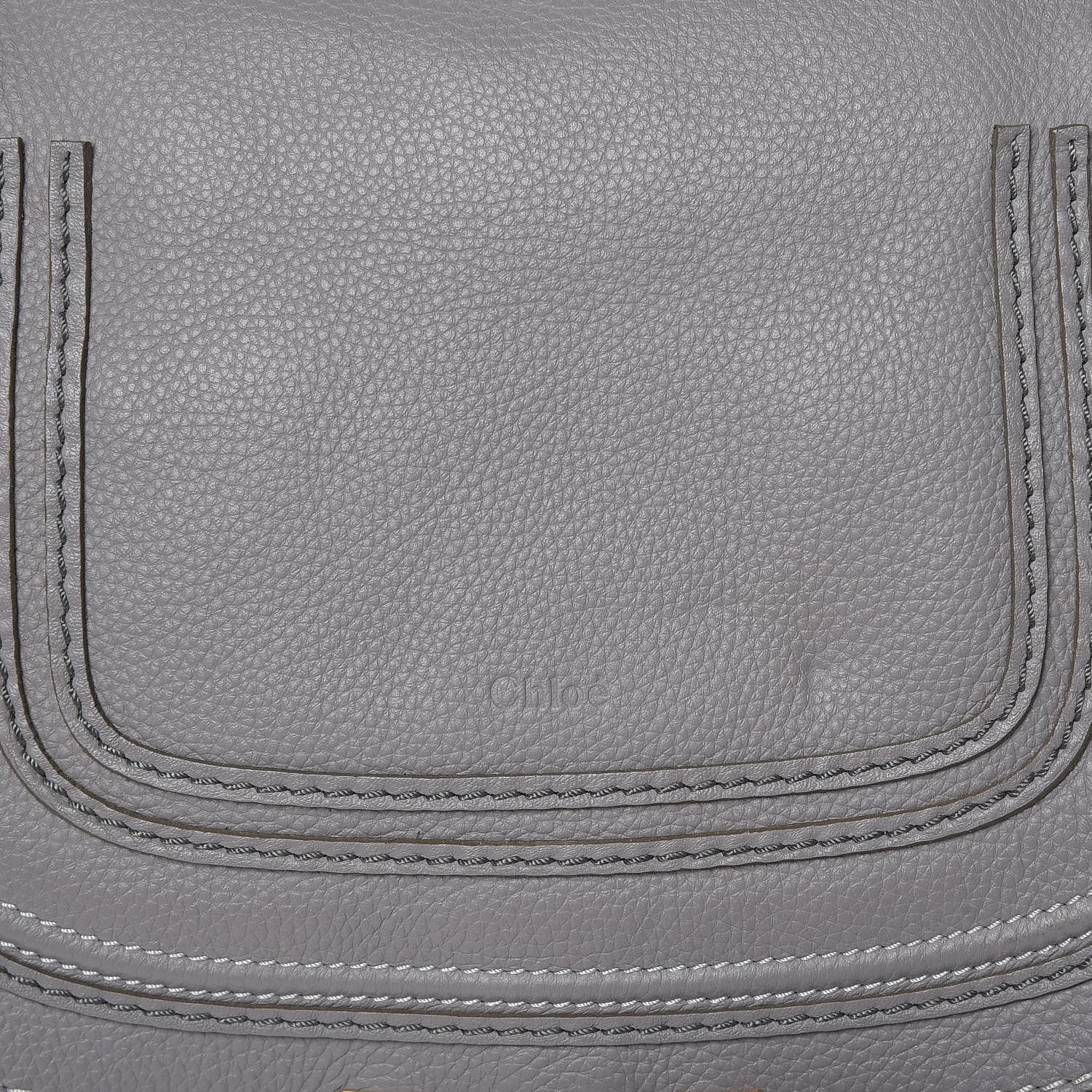 Chloe Calfskin Medium Marcie Satchel Cashmere Grey 11 of 16