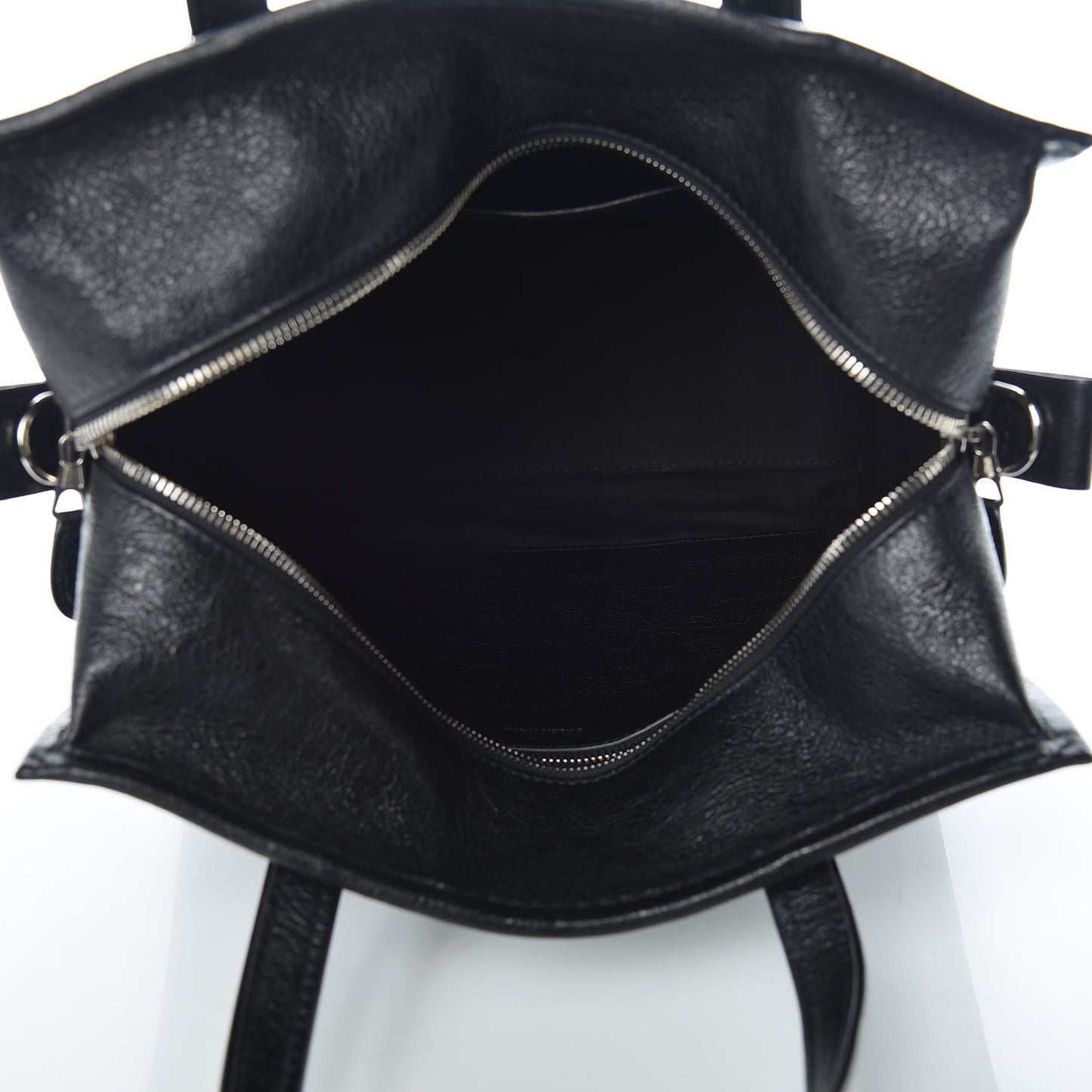 Agneau Small Bazar Shopper Tote Black