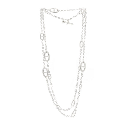 Hermes Sterling Silver Farandole Necklace 120 3 of 5