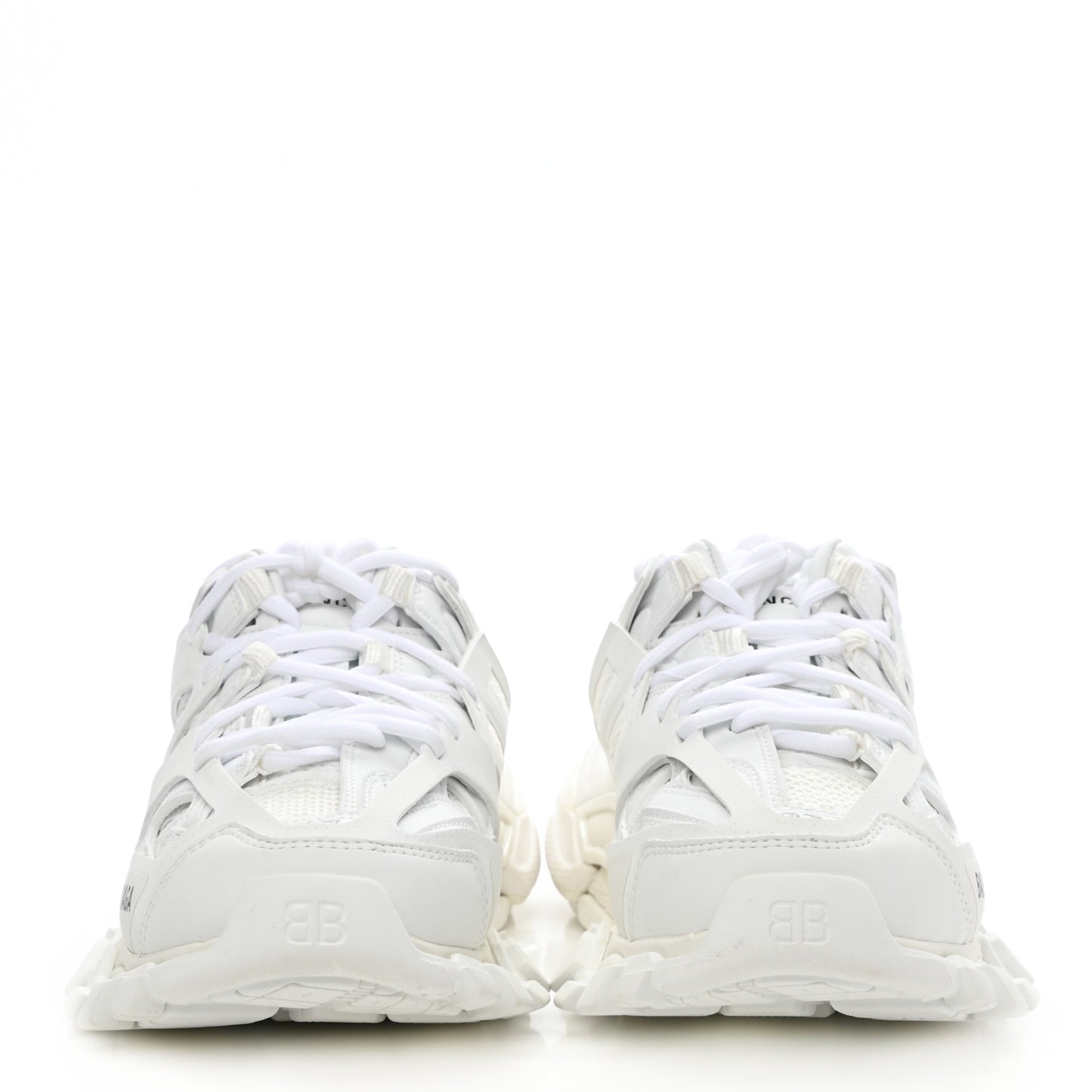 Mesh Nylon Womens Track Mules 37 White