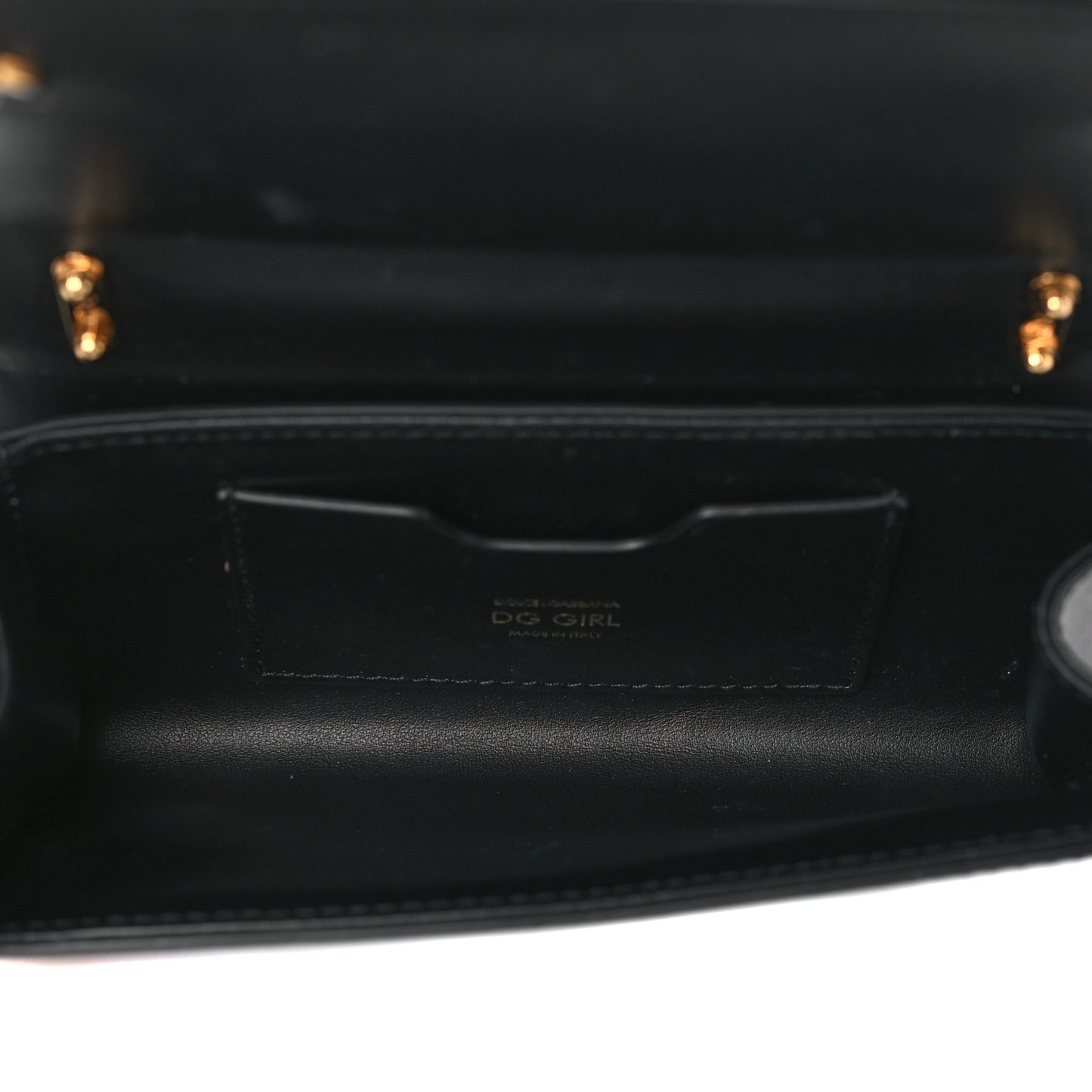 Nappa Mini DG Girls Shoulder Bag Black