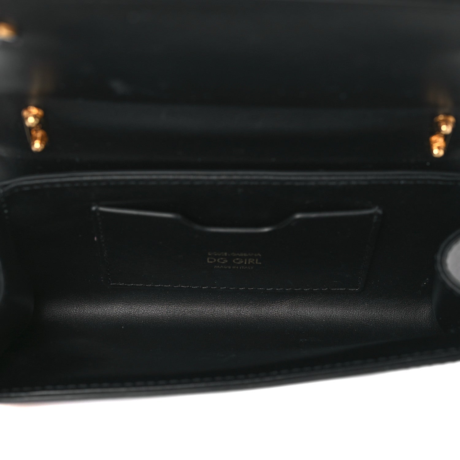 Dolce & Gabbana Nappa Mini DG Girls Shoulder Bag Black 5 of 8