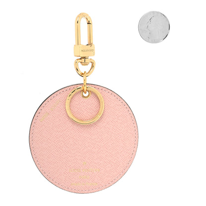 Louis Vuitton Monogram 2020 Christmas Animation Big Wheel Bag Charm Key Ring Rose Ballerine 2 of 4