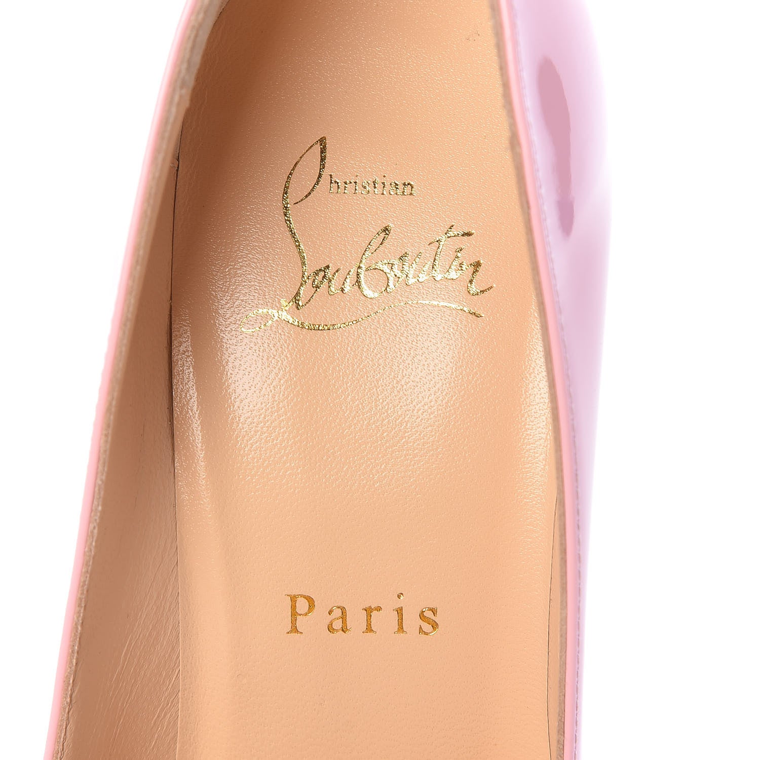 Christian Louboutin Patent Pigalle Follies 100 Pumps 37 Eglantine 8 of 10