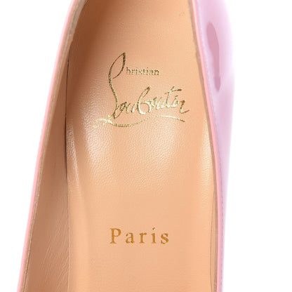Christian Louboutin Patent Pigalle Follies 100 Pumps 37 Eglantine 8 of 10