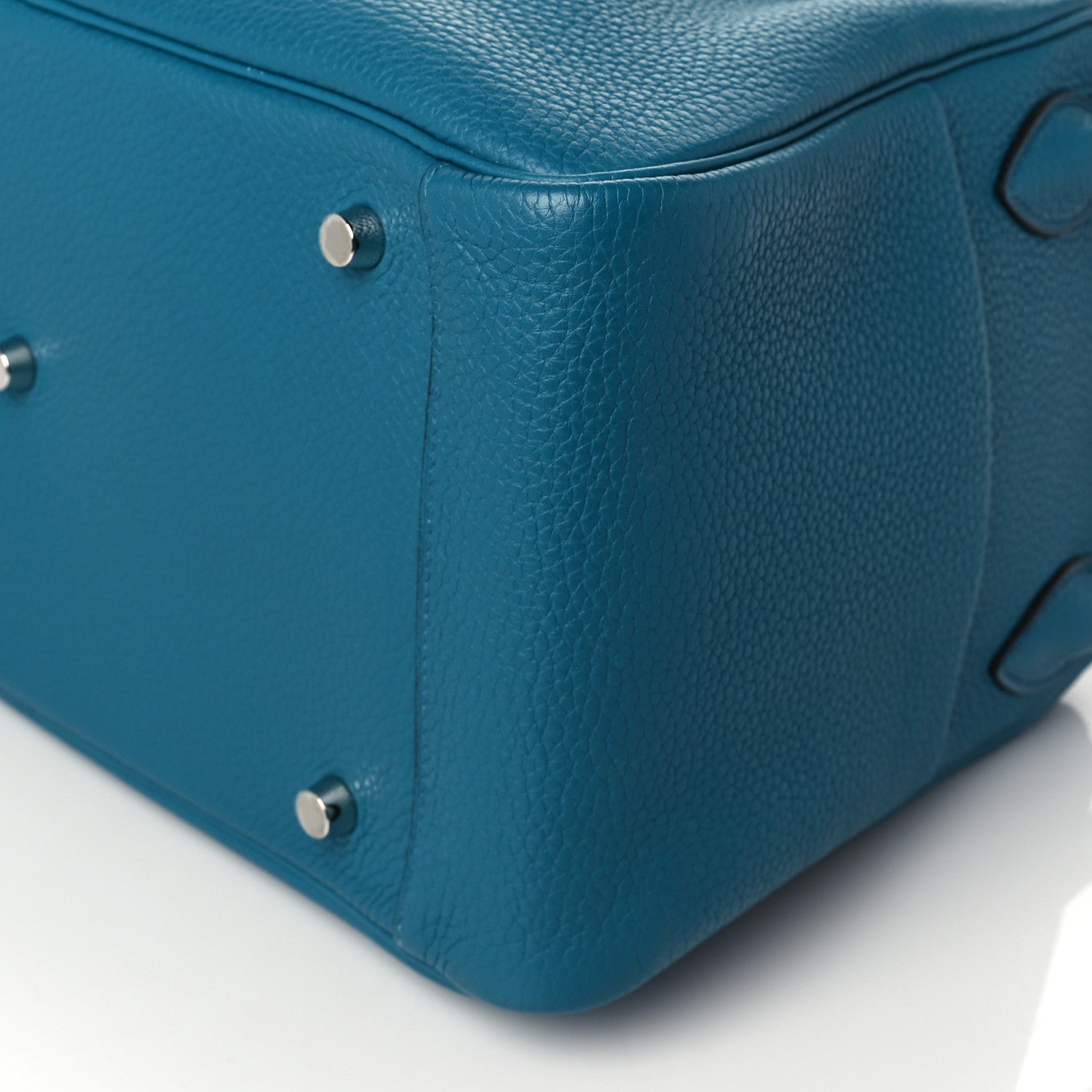 Hermes Taurillon Clemence Lindy 34 Bleu Izmir 9 of 9