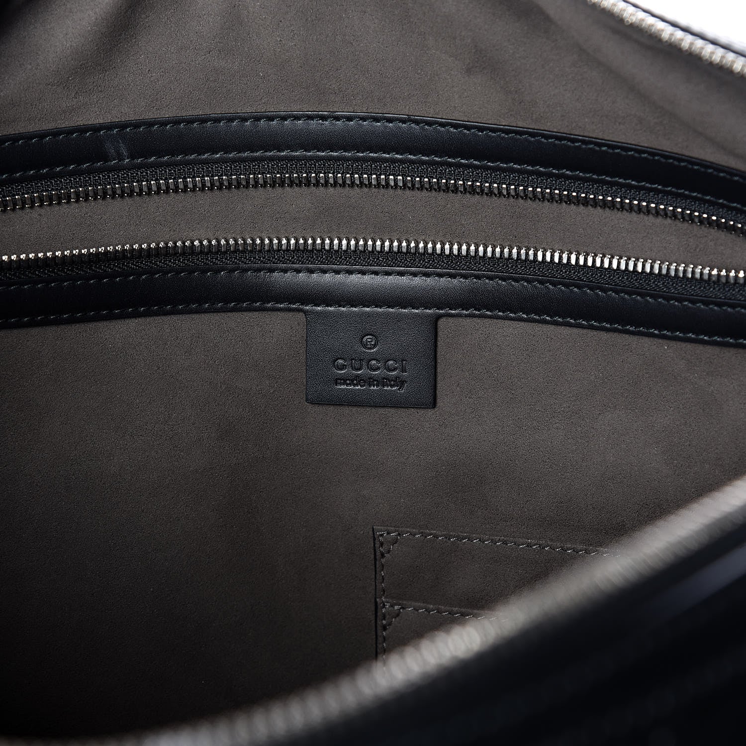 Gucci Guccissima Signature Eden Briefcase Black 8 of 14