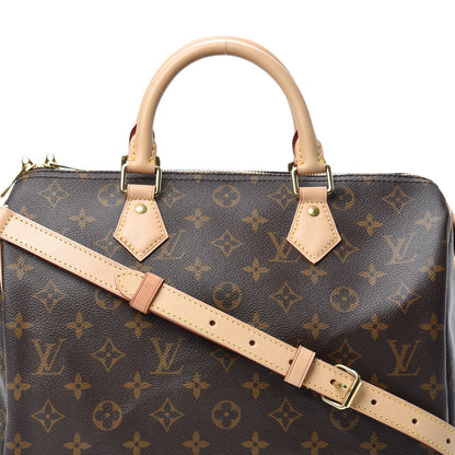Louis Vuitton Monogram Speedy Bandouliere 30 8 of 10
