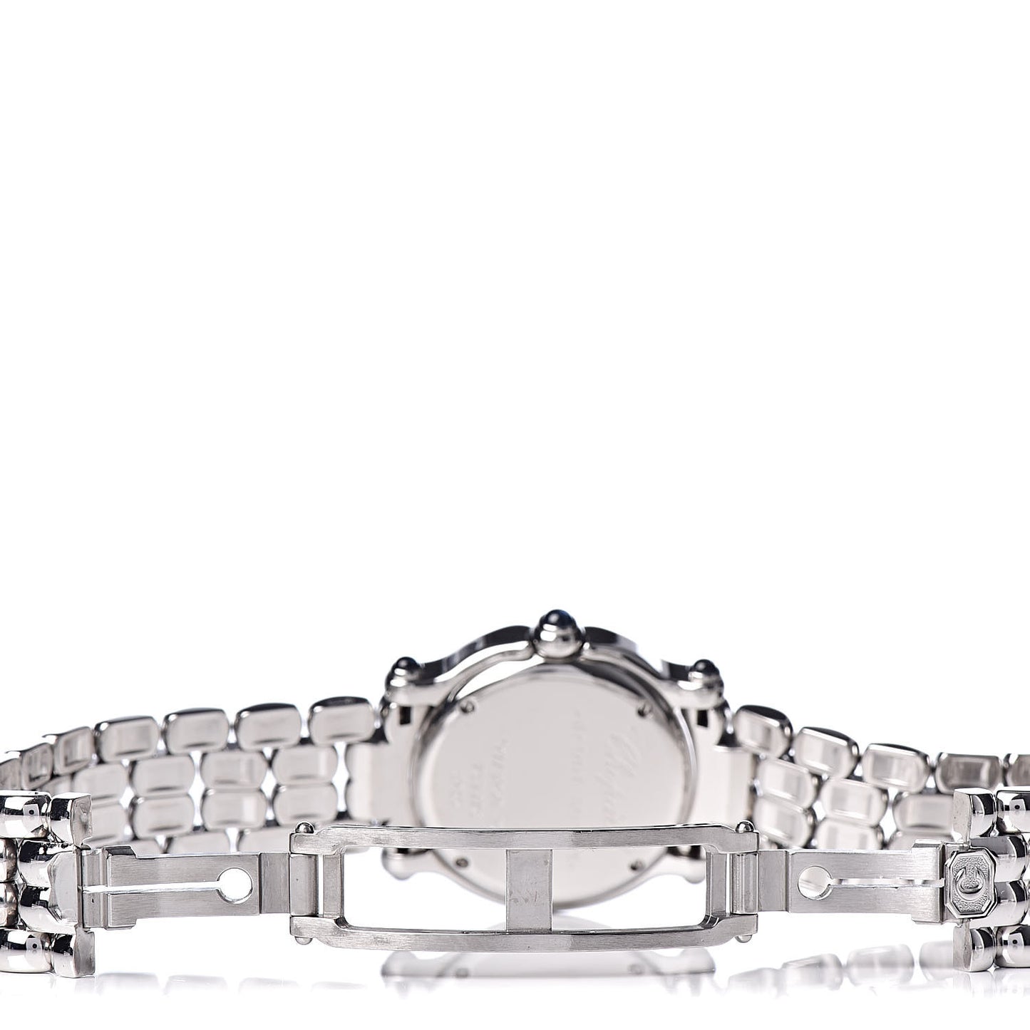 Stainless Steel 5 Diamond 26mm Happy Sport Quartz Watch