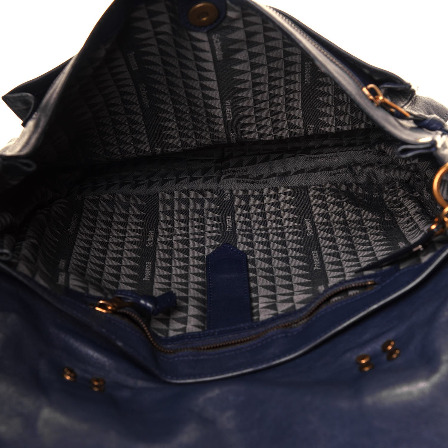 Proenza Schouler Lambskin Large PS1 Satchel Midnight 4 of 4