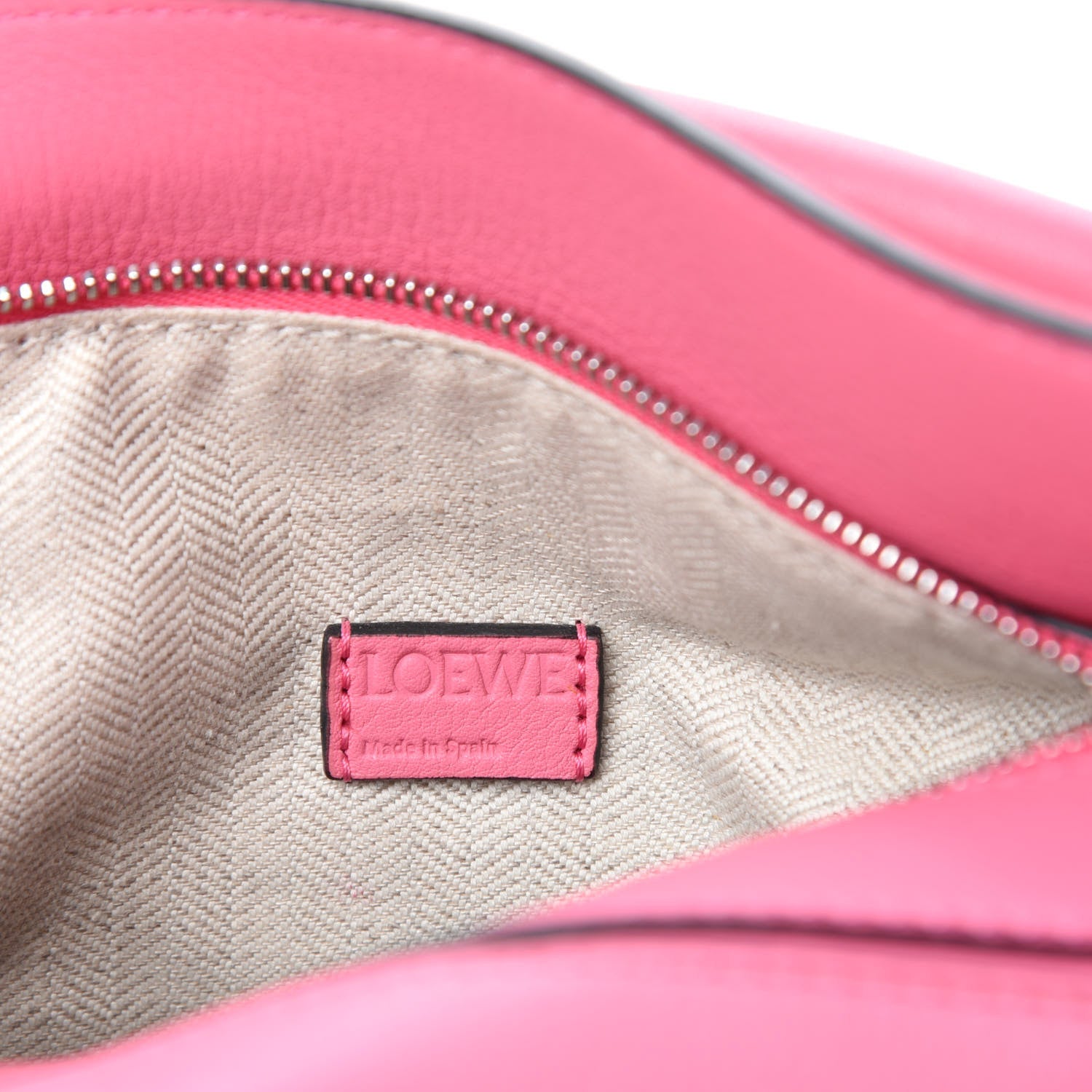 Loewe Calfskin Mini Puzzle Bag Wild Rose 8 of 10