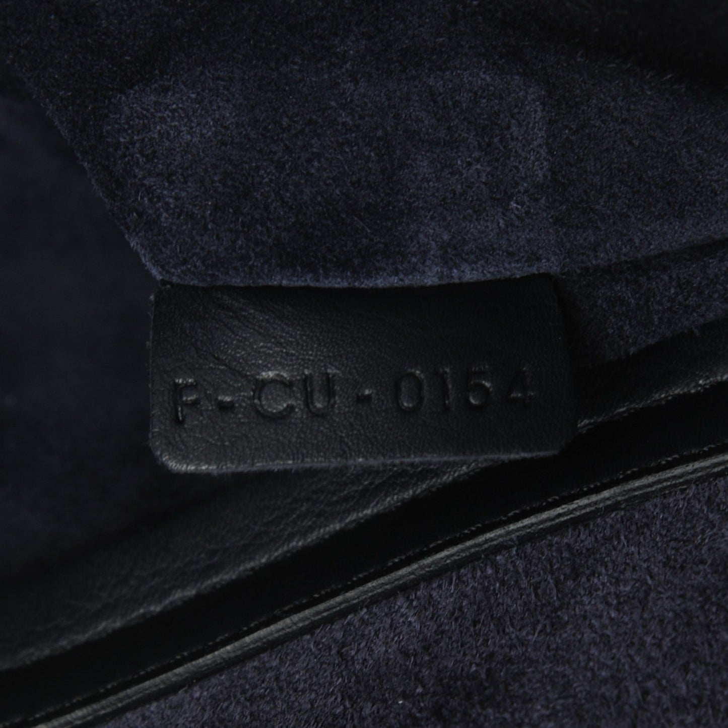 Smooth Calfskin Medium Phantom Luggage Navy Blue