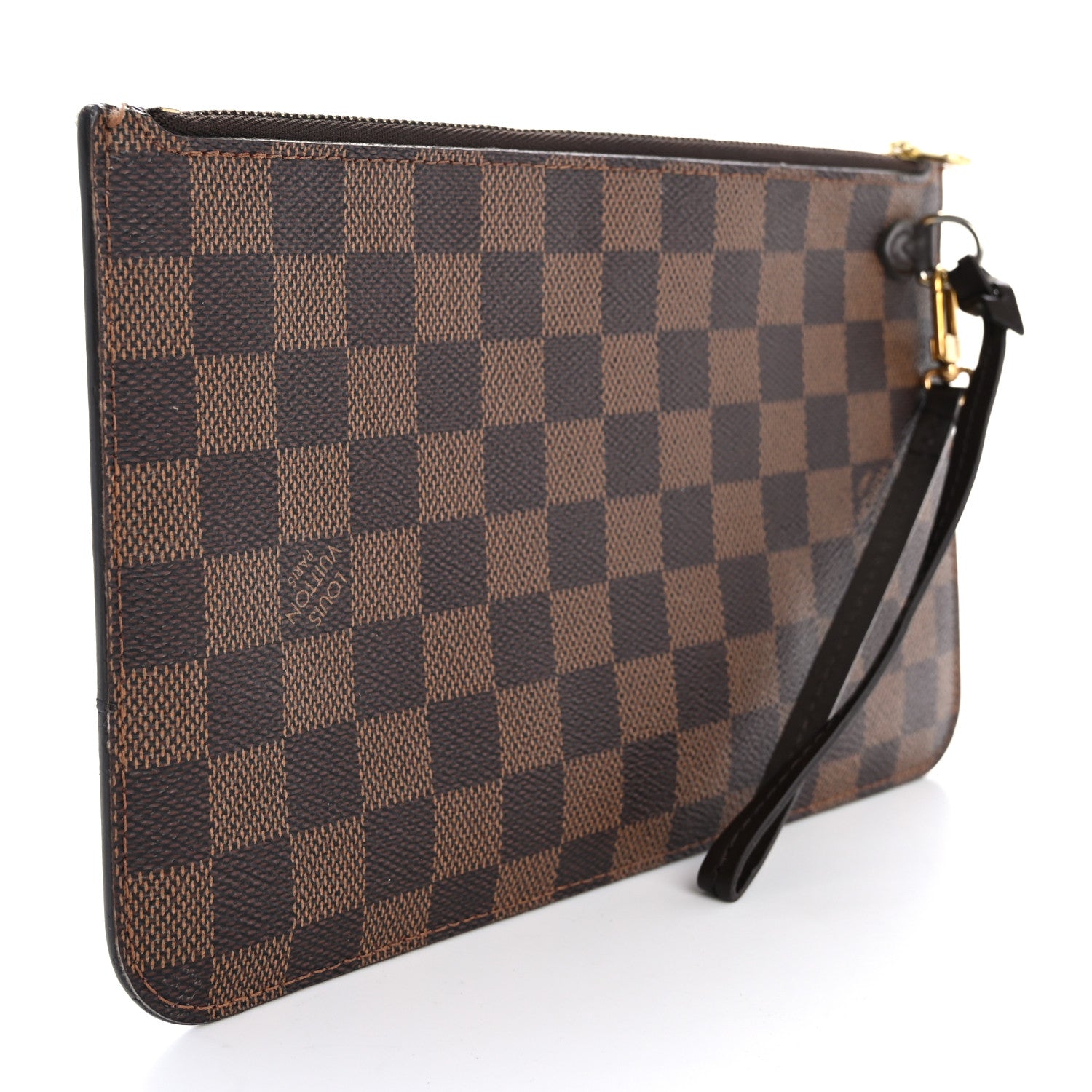 Louis Vuitton Damier Ebene Neverfull MM GM Pochette 3 of 13