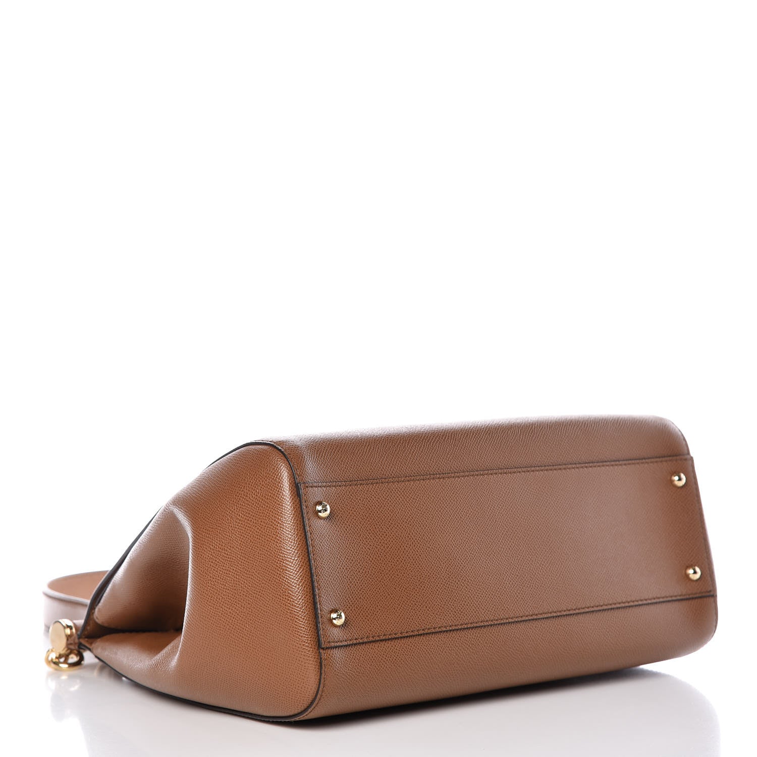 Dolce & Gabbana Dauphine Large Miss Sicily Satchel Caramello 4 of 8