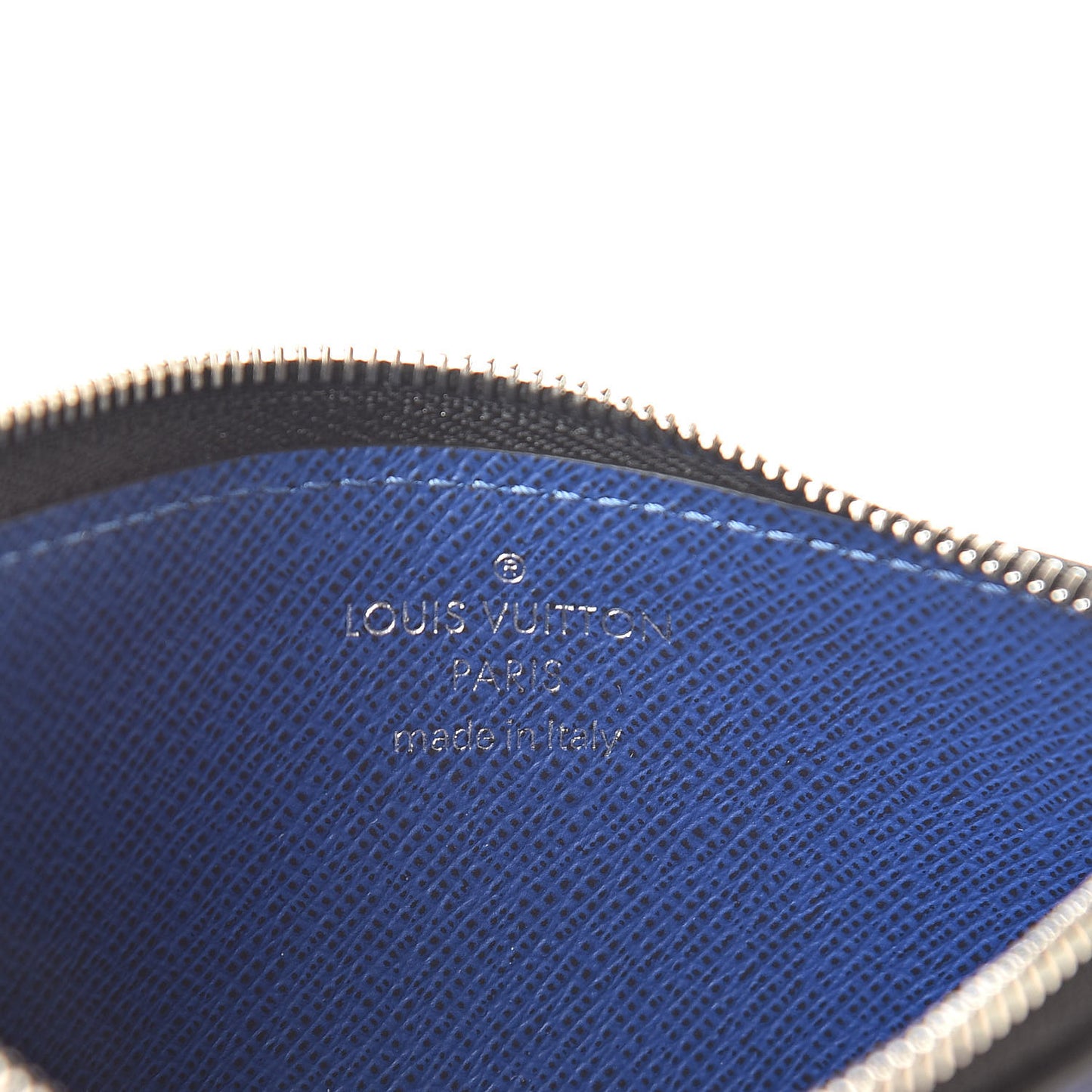 Monogram Taiga Coin Card Holder Cobalt