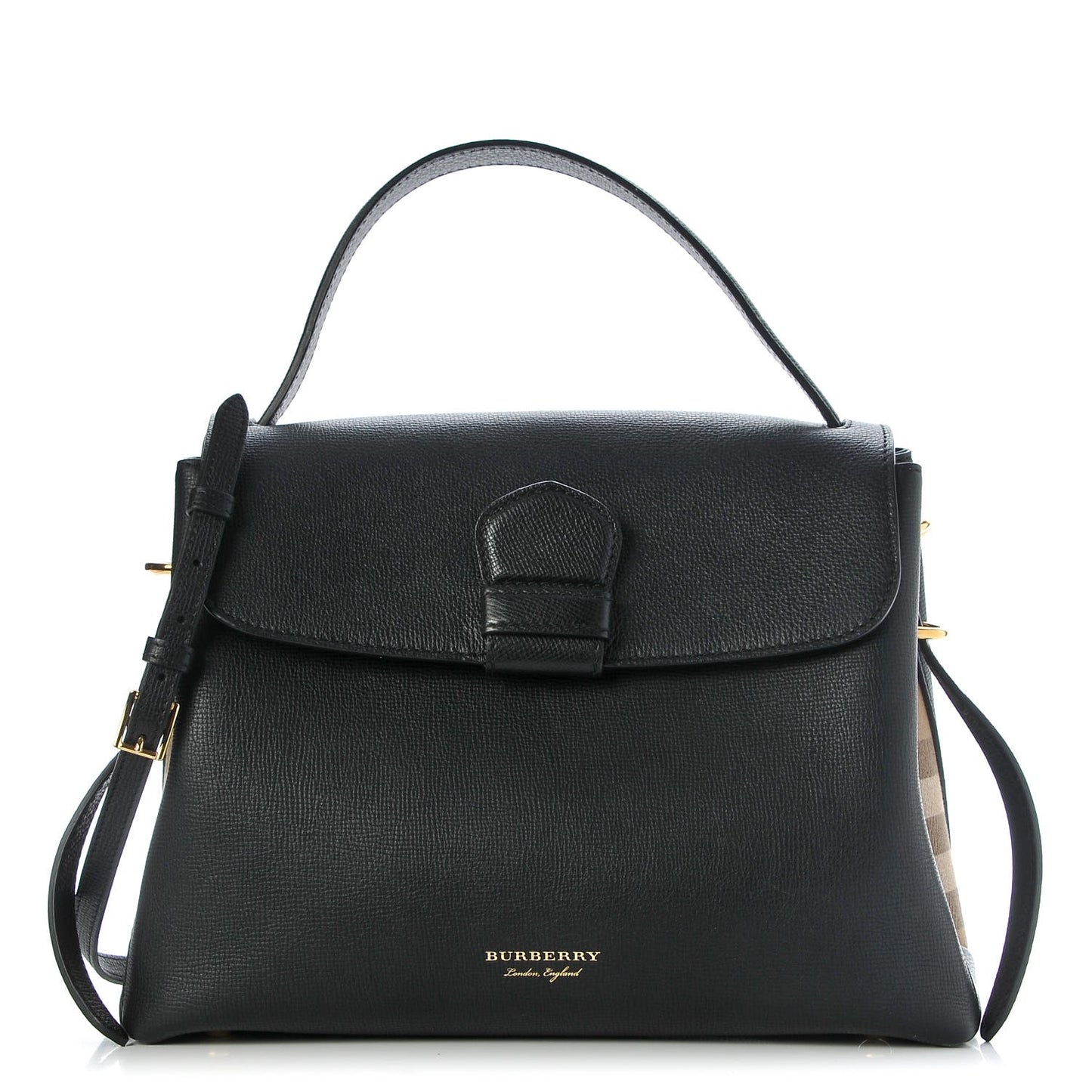 Derby Calfskin House Check Medium Camberley Black