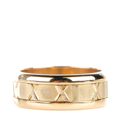 Tiffany 18K Yellow Gold 7mm Atlas Closed Band Ring 5.75 1 of 4