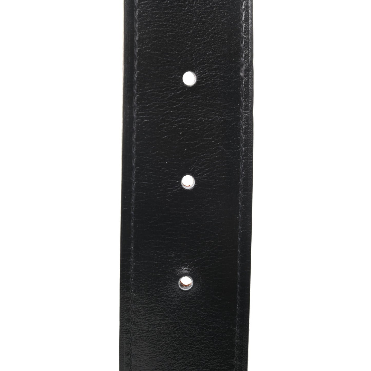 Box Togo 32mm Guilloche H Belt 100 Black Orange