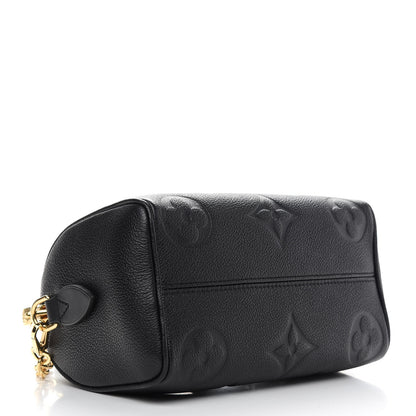 Louis Vuitton Empreinte Monogram Giant Speedy Bandouliere 20 Black 4 of 8