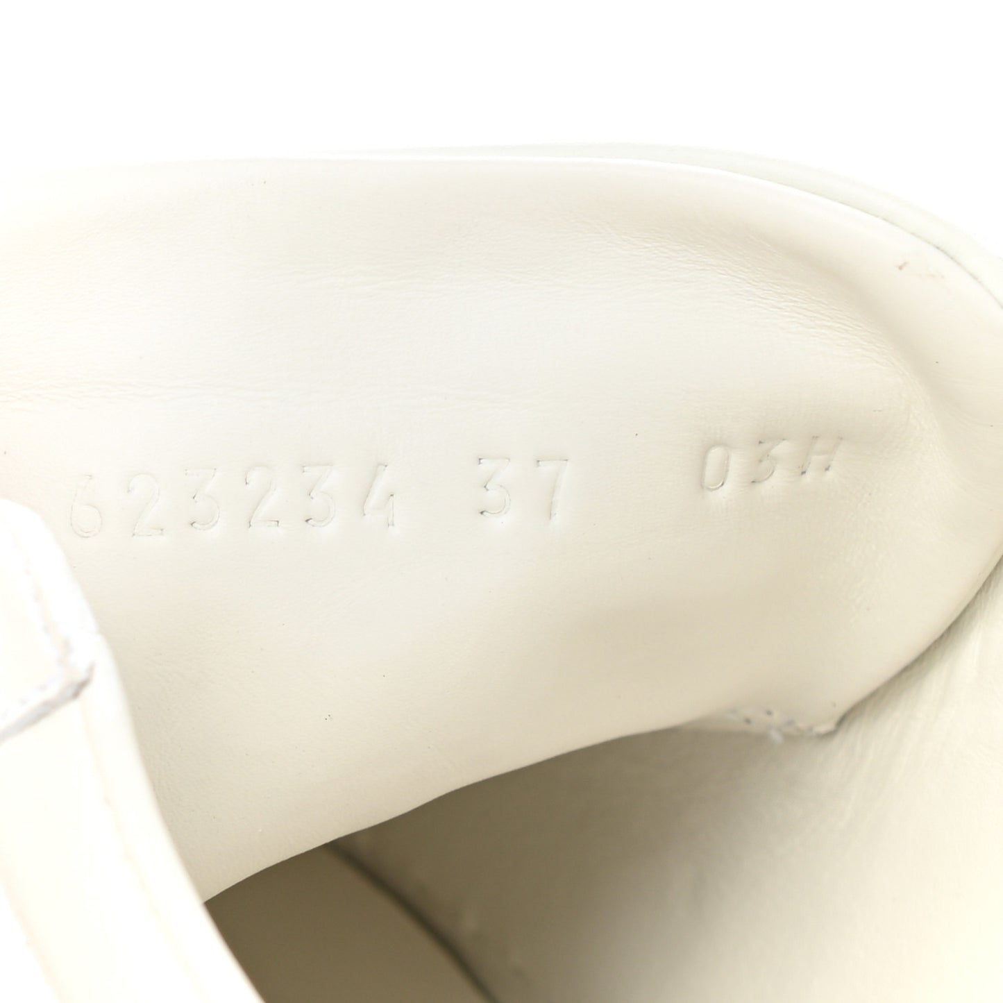 Calfskin Orgasmique Sneakers 37 Bianco Hibiscus Red