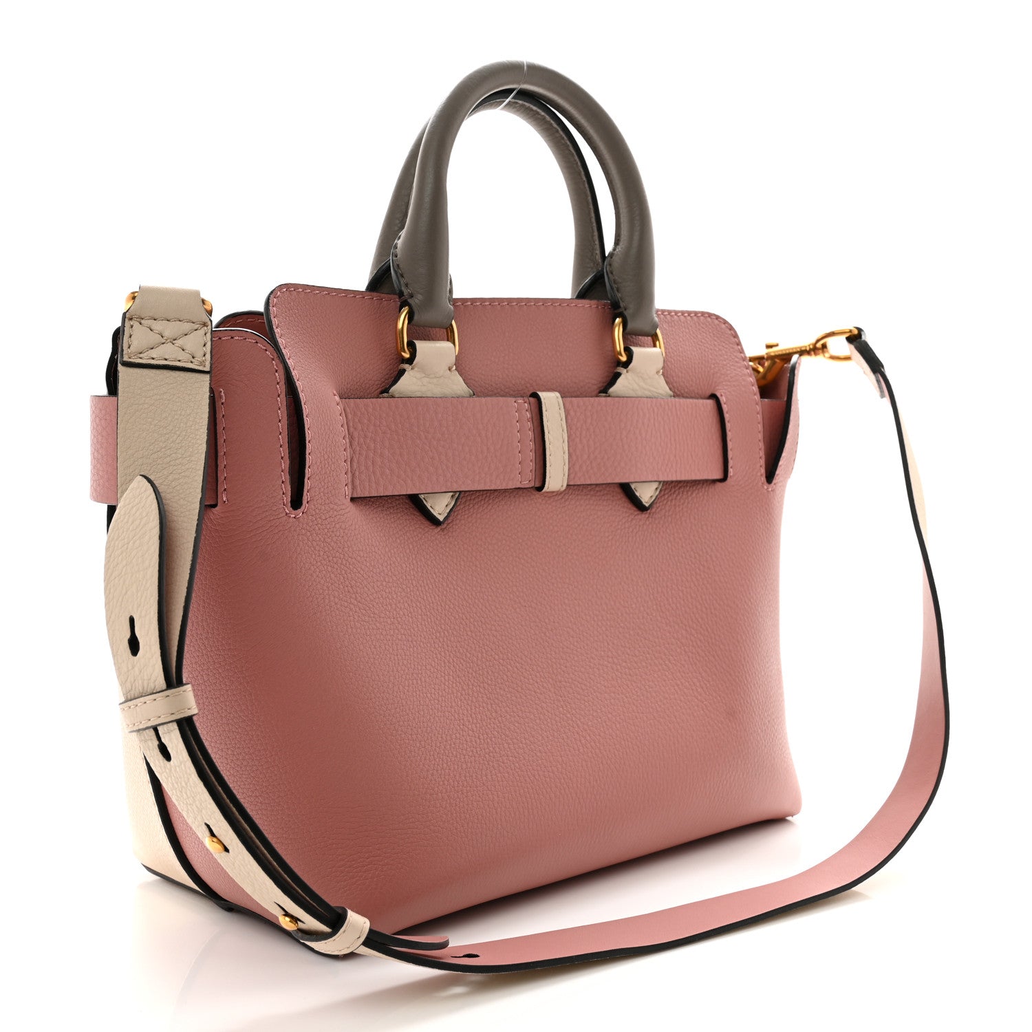 Burberry Marais Calfskin Small Belt Bag Limestone Dusty Rose 3 of 16