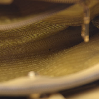 Prada Saffiano Lux Medium Tote Ginestra 9 of 27