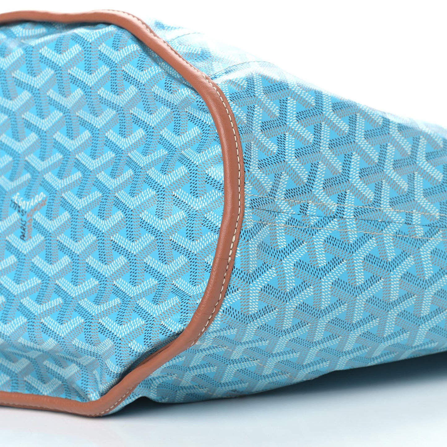 Goyardine Reversible Belharra Light Blue