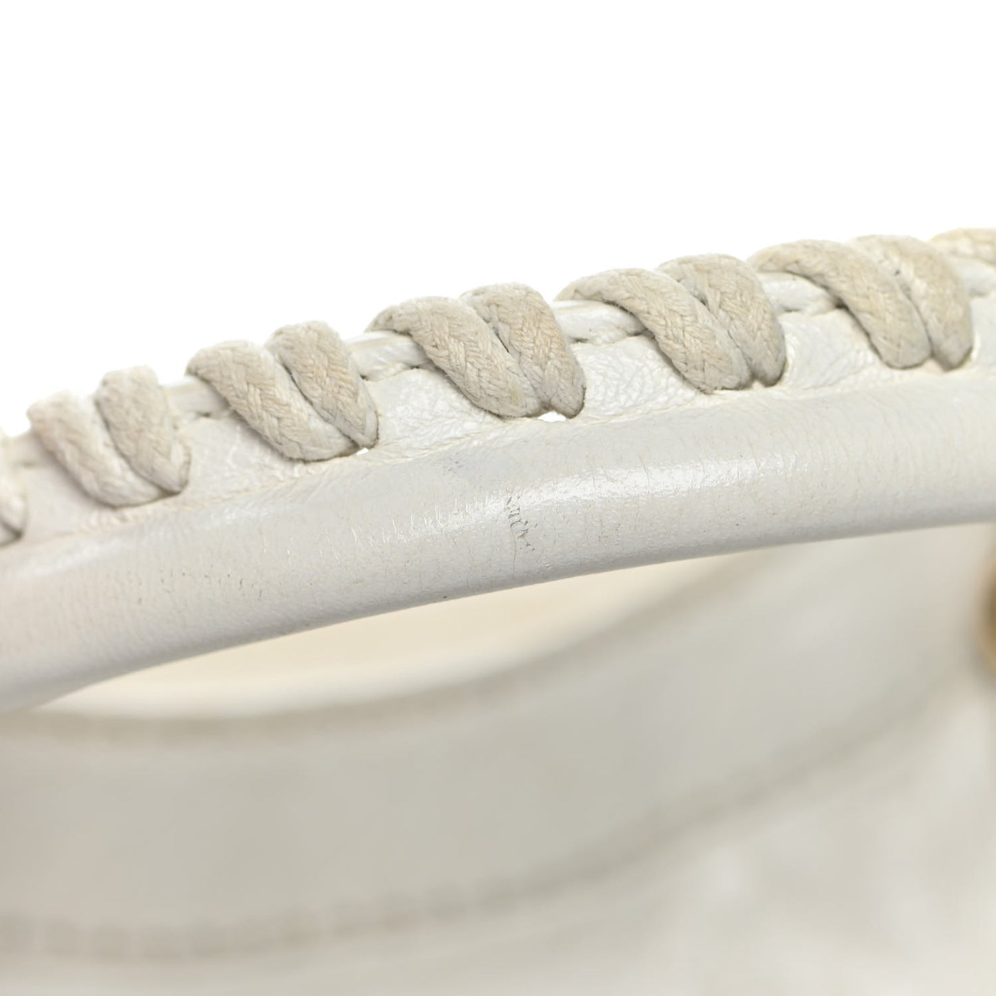 Agneau Giant 12 Gold Hardware Mini City Ivory