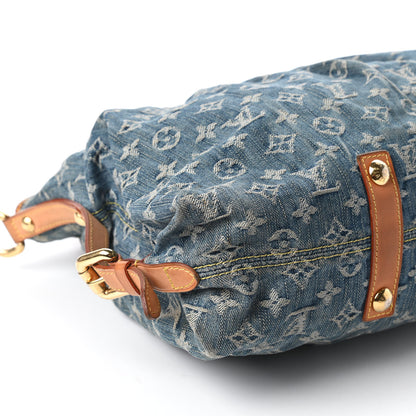 Louis Vuitton Denim Neo Cabby GM Blue 6 of 12