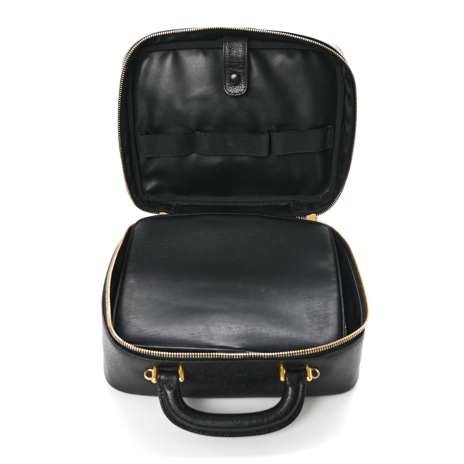 Chanel Caviar Timeless CC Vanity Case Black 5 of 10