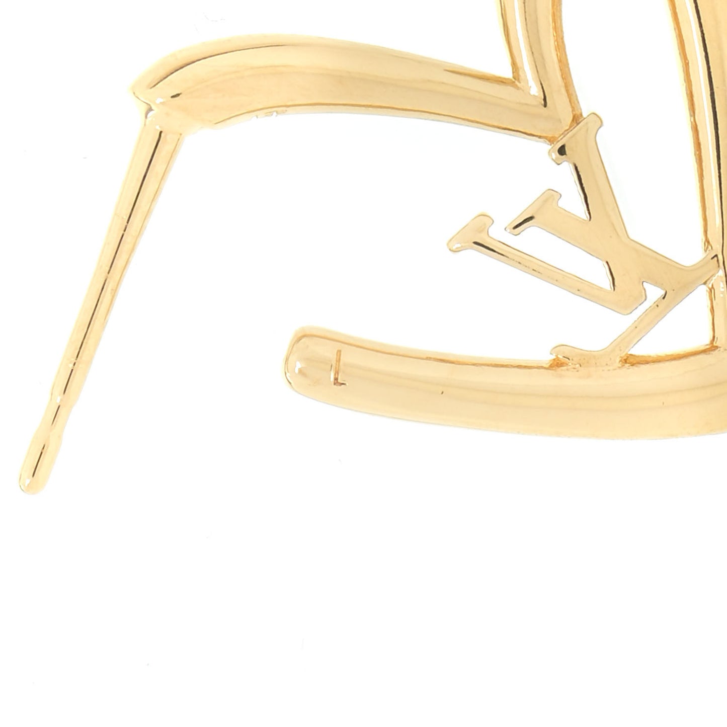 Fall In Love Heart Earrings PM Gold