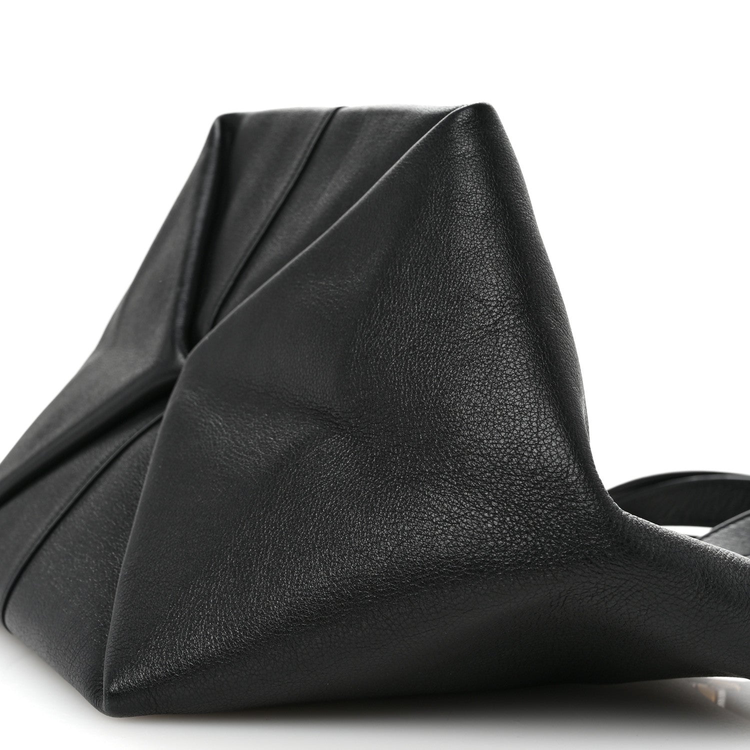 Mansur Gavriel Calfskin Tulipano Bag Black 9 of 9