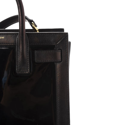 Saint Laurent Patent Calfskin Nano Sac de Jour Black 10 of 14