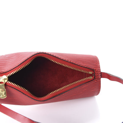 Louis Vuitton Epi Soufflot Pochette Castillan Red 5 of 9